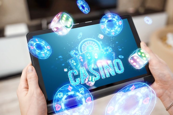 Pengguna meninjau alur pembayaran digital